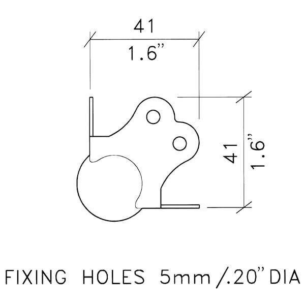 Main product image for Penn-Elcom C1345Z Metal Cabinet Corner 260-710